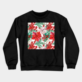 Cute Christmas Pattern - Christmas Baubles Happy Merry Christmas Christmas wrapping paper Cute Santa Claus Pattern Cute Xmas 25th December Dragonfly Christmas Tree Holiday Time Crewneck Sweatshirt